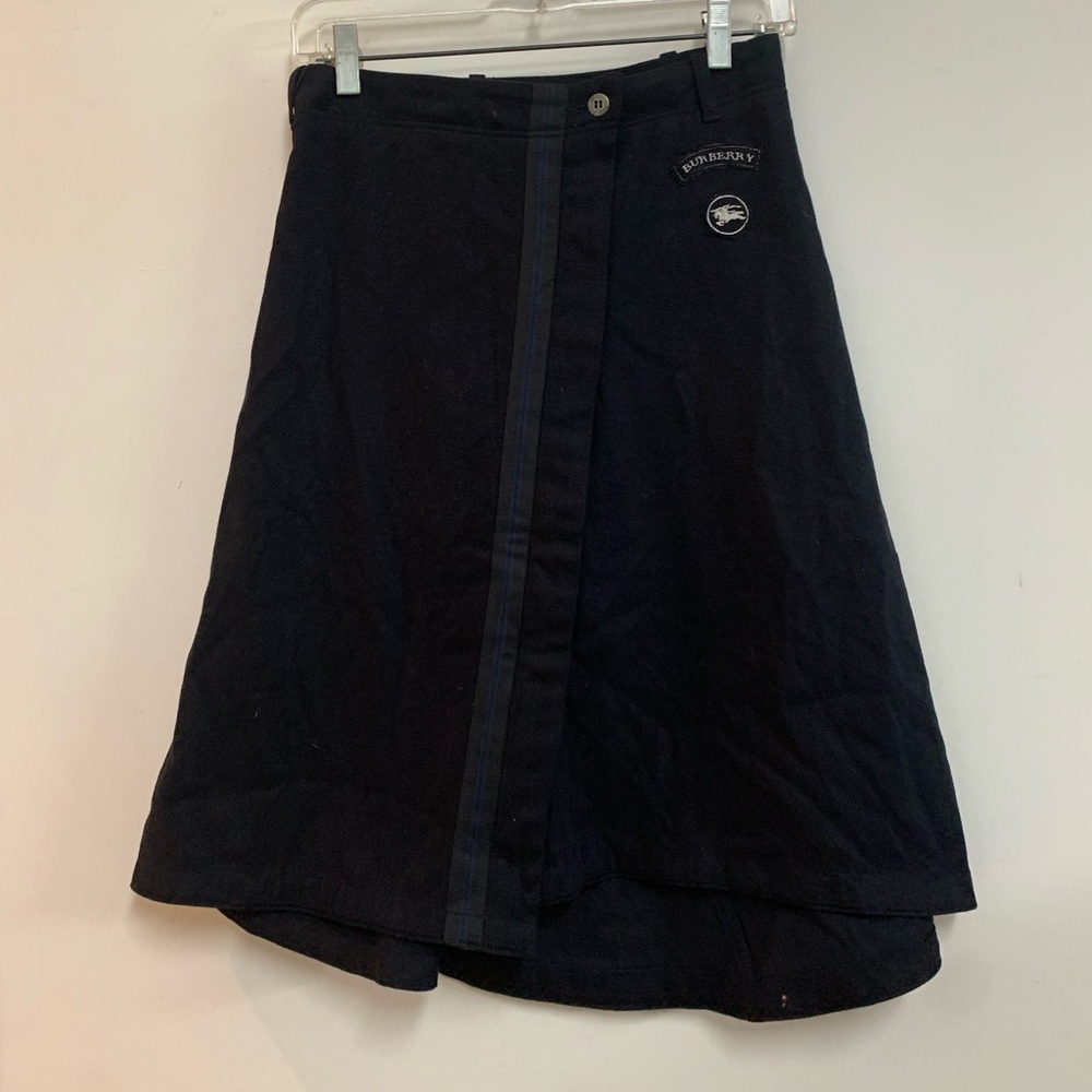 Burberry Kids Vintage Brushed Cotton Skirt (fits women)